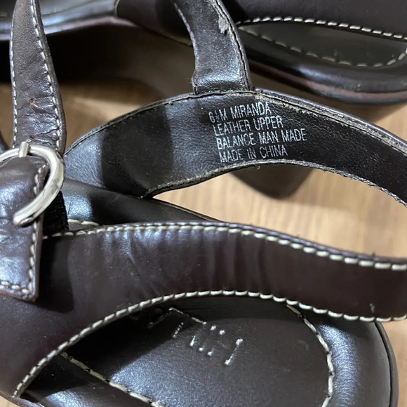 Hillard & Hanson platform wedge sandals size 6.5 - Picture 4 of 16